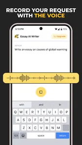AI Writing: Essay screenshot 1