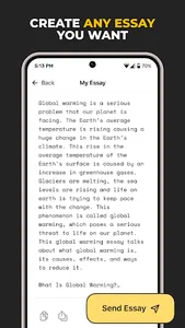 AI Writing: Essay screenshot 2