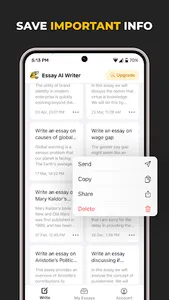 AI Writing: Essay screenshot 3