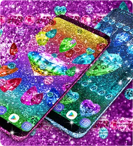 Colorful diamonds wallpapers screenshot 13