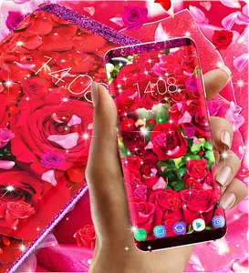 Rose petal live wallpaper screenshot 10