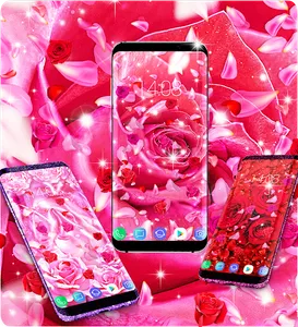 Rose petal live wallpaper screenshot 13