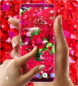 Rose petal live wallpaper screenshot 14