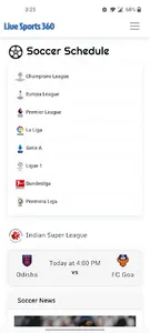 Live Sports 360 screenshot 0