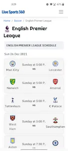 Live Sports 360 screenshot 1