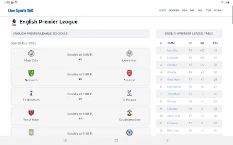 Live Sports 360 screenshot 2