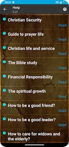 Holy Bible King James Version screenshot 14