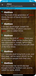 Holy Bible King James Version screenshot 15