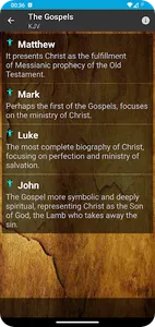 Holy Bible King James Version screenshot 4