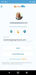 LogMeOnce Password Manager screenshot 0