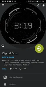 Digital Dust HUD Watch Face screenshot 2
