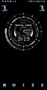 Digital Dust HUD Watch Face screenshot 3
