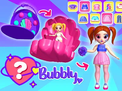 Bubbly Surprise Makeup Games screenshot 6