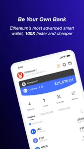 Loopring Wallet: L2 Dex & Defi screenshot 0