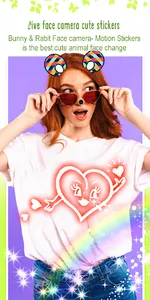 Live Face Camera Cute Stickers screenshot 10