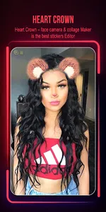 Heart Crown Face Camera screenshot 4