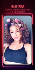 Heart Crown Face Camera screenshot 8