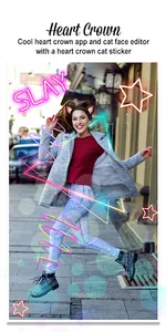 Heart Crown Photo Editor App screenshot 3
