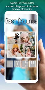 Photo Editor Square Fit Collag screenshot 2