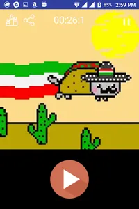 Mexican Nyan Cat Challenge screenshot 0