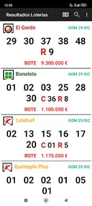 Resultados Loterias screenshot 0