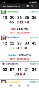 Resultados Loterias screenshot 1