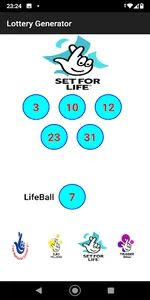 Lottery Generator screenshot 3