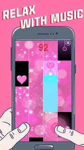 Lovely Heart Piano Tiles screenshot 4