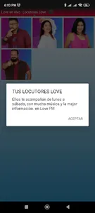 LOVE FM screenshot 1