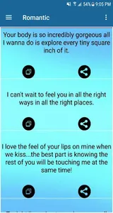 Romantic Messages screenshot 2