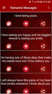 Romantic Messages for Girlfrie screenshot 2