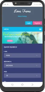 Love Trove - Dating app. chat screenshot 0