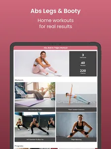 Abs, Butt & Thighs Workout screenshot 5