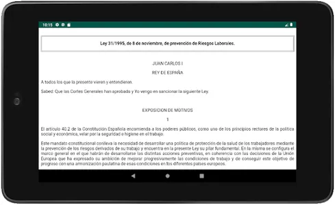 LPRL 31/1995 Oposiciones screenshot 6