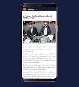 Basket.lt screenshot 1