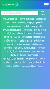 Sveikatos IQ screenshot 0
