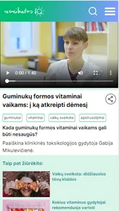 Sveikatos IQ screenshot 2