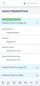 ePacientas screenshot 4
