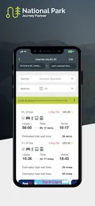 National Park Journey Planner screenshot 0