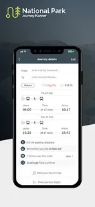 National Park Journey Planner screenshot 1