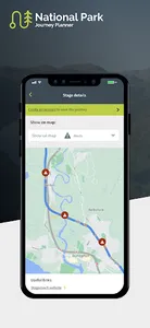 National Park Journey Planner screenshot 2