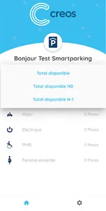 Smart Parking CREOS screenshot 1