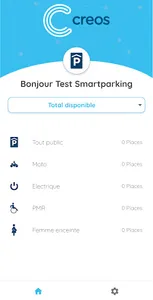 Smart Parking CREOS screenshot 2