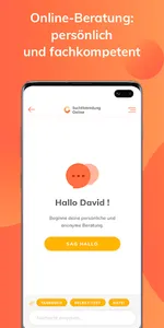 Suchtberodung Online screenshot 1