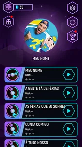 Luccas Neto - Tiles Hop screenshot 0