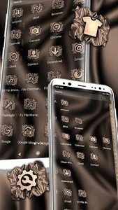 Luxury Silk Launcher Themes screenshot 1