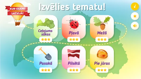 Kur esam? Latvijā! screenshot 1