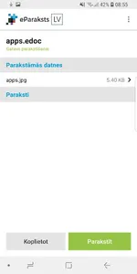 eParakstsLV screenshot 1