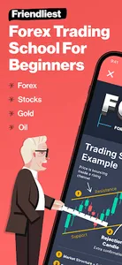 Forex Trading School & Game screenshot 0