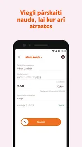 Swedbank Latvia screenshot 2